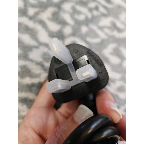 Linetek Kettle Lead Power Cable 3 Pin UK Plug For PC Monitor TV 3 Ft Cord - Picture 7 of 9